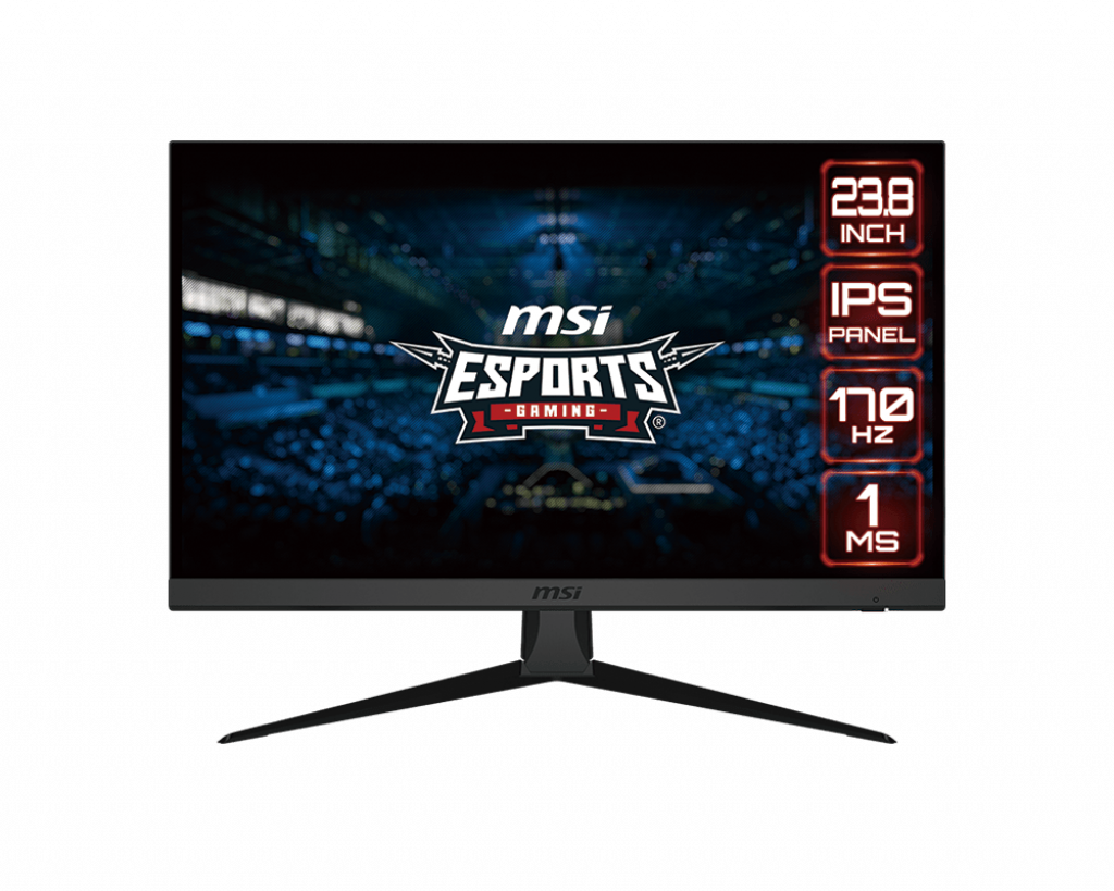 MSI announces the G2422 24" FullHD eSports gaming monitor with 170hz VRR and FreeSync Premium