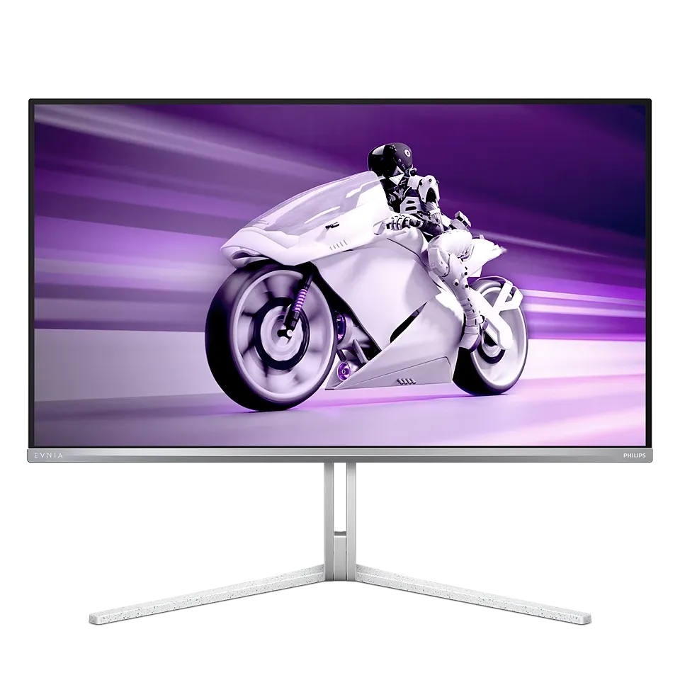 Philips shows their new Evnia QD-OLED 32" 4K 240hz gaming monitor at Gamescom 2024