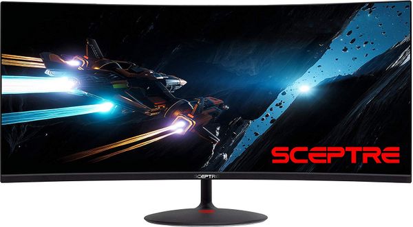 The Sceptre C345W-2560UN Curved Ultrawide Monitor Is Available on a Deal