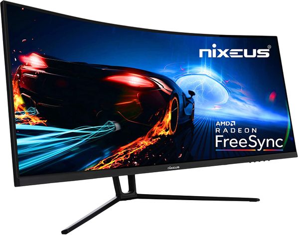 Nixeus NX-EDG34S UltraWide 1440p Curved FreeSync Monitor is Now Listed on Amazon for $550