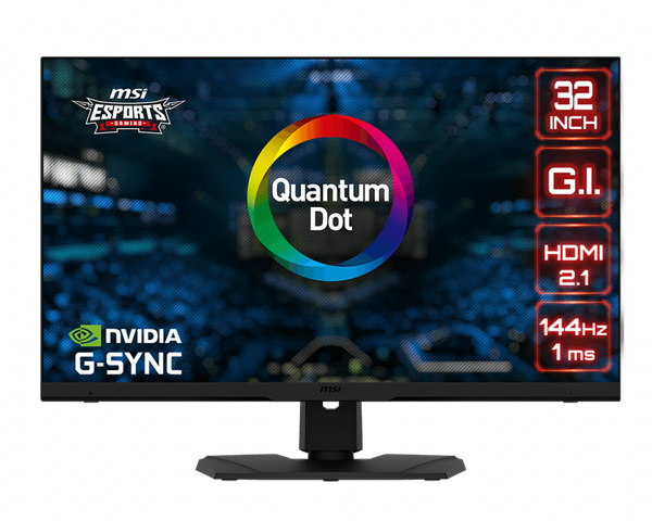 Optix MPG321UR-QD is a new 4K 32-inch Quantum Dot IPS gaming monitor from MSI